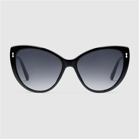 gucci cat eye metal sunglasses|designer cat eye sunglasses polarized.